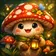 Vibrant cartoon panda avatar with a cheerful expression, suitable for a friendly and trustworthy profile picture.